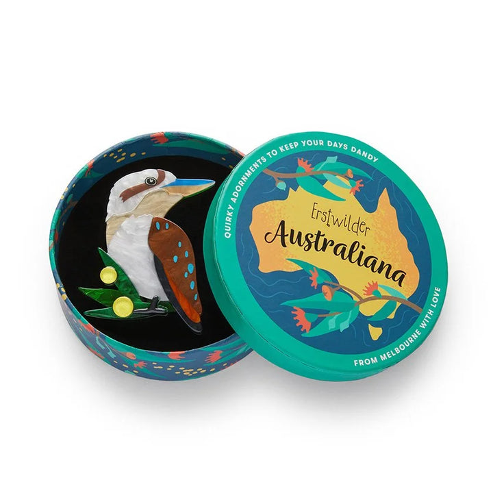 ERSTWILDER | BROOCHES | Kirby the Kookaburra Brooch
