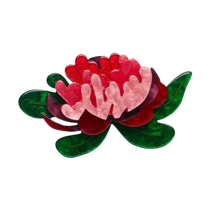 ERSTWILDER | BROOCHES | Seen from Afar Waratah Brooch