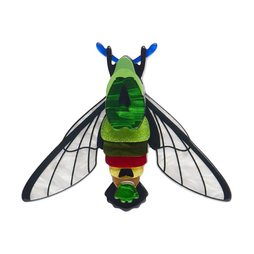 ERSTWILDER | BROOCHES | Glimmer the Hawk Moth Brooch