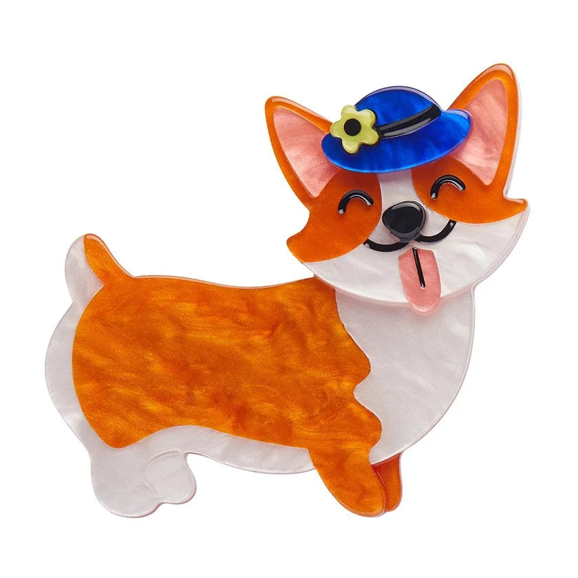 Erstwilder｜Susan the Corgi 胸針
