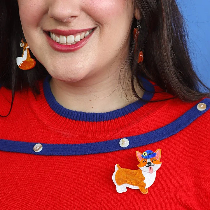 Erstwilder｜Susan the Corgi 胸針
