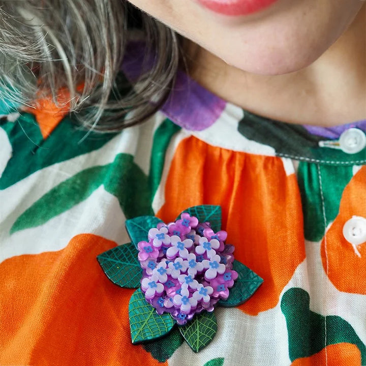 ERSTWILDER | BROOCHES | Heavenly Hydrangea Brooch