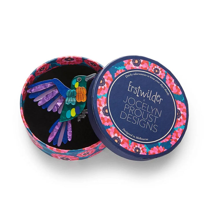 ERSTWILDER | BROOCHES | Humming Harmony Brooch