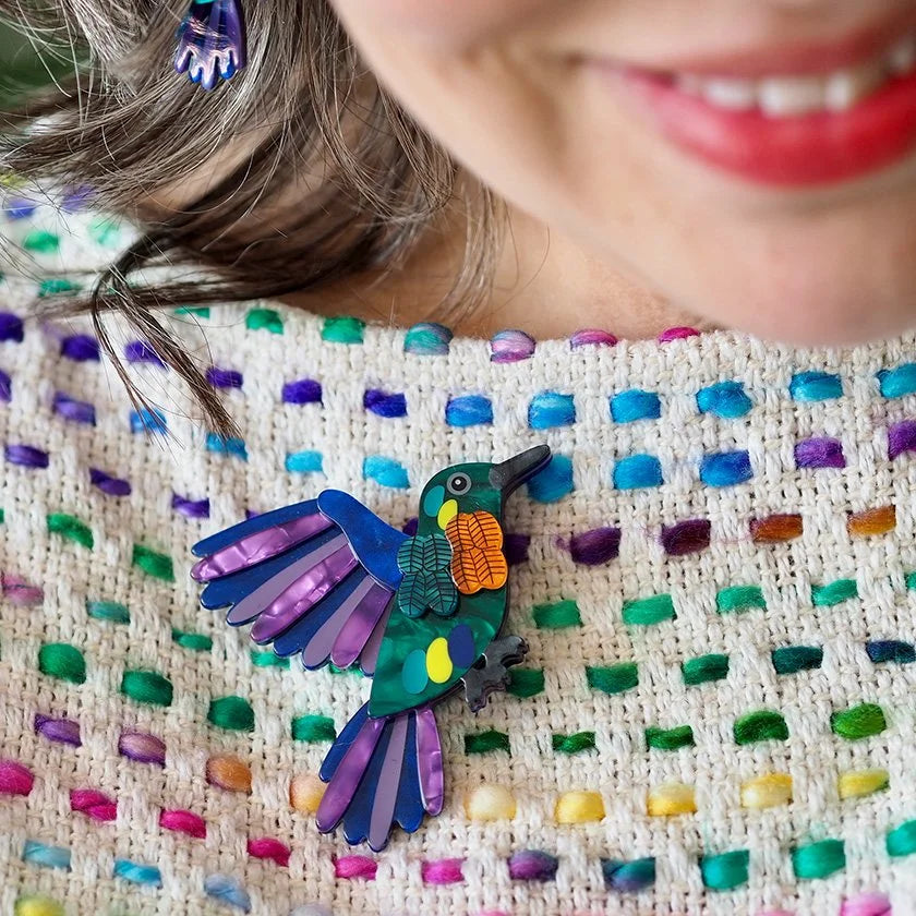 ERSTWILDER | BROOCHES | Humming Harmony Brooch