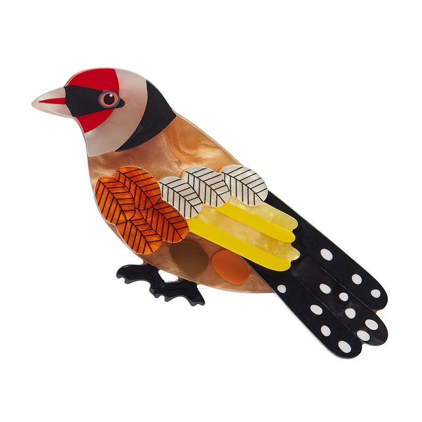 ERSTWILDER | BROOCHES |  Go for Goldfinch Brooch