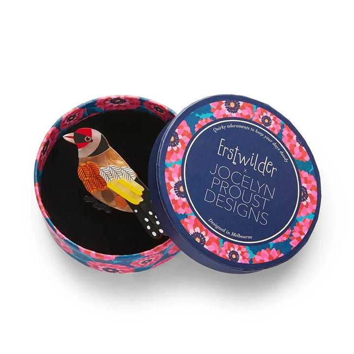 ERSTWILDER | BROOCHES |  Go for Goldfinch Brooch