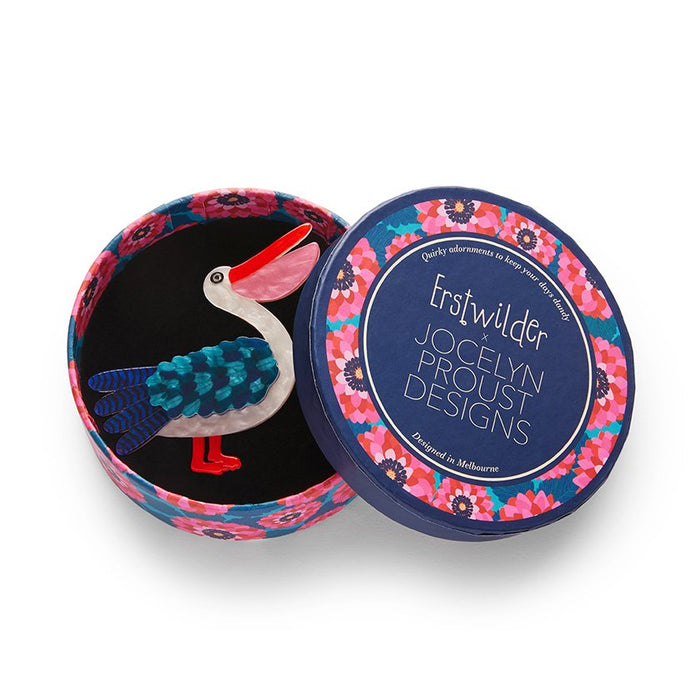 ERSTWILDER | BROOCHES |  Pelican Perfection Brooch