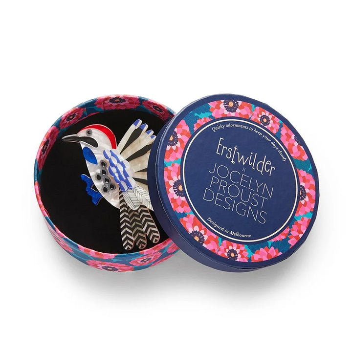 ERSTWILDER | BROOCHES |  Wondrous Woodpecker Brooch