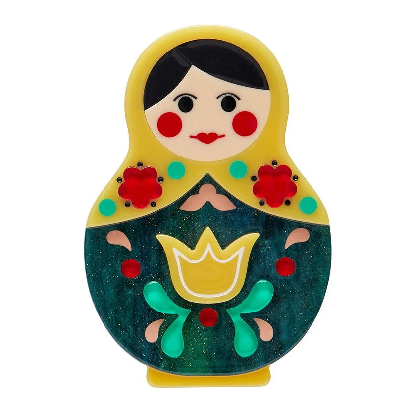 ERSTWILDER | BROOCHES | Matryoshka Memories Brooch