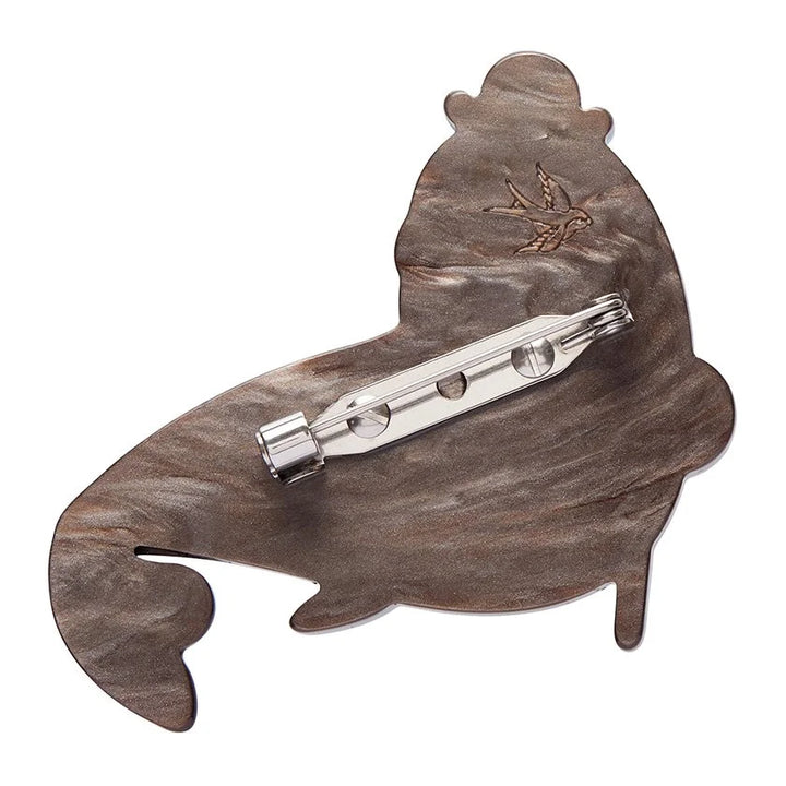 ERSTWILDER | BROOCHES | Old Man Walrus Brooch