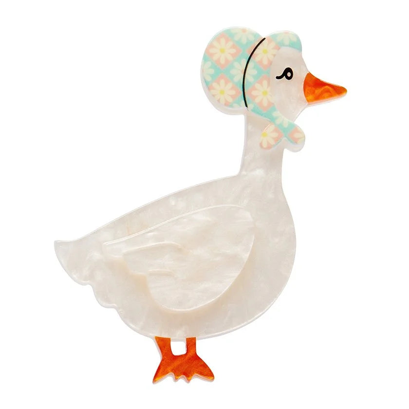 ERSTWILDER | BROOCHES | Martha Mother Goose