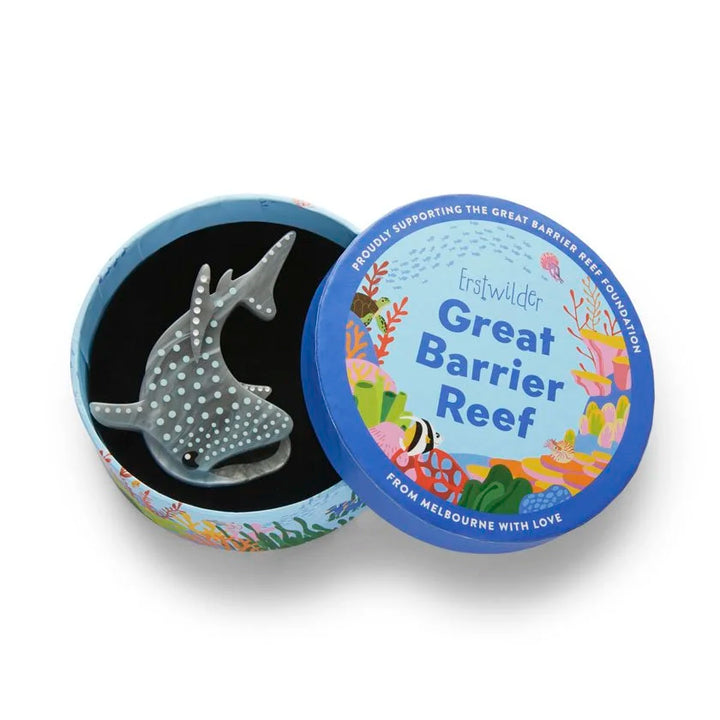 ERSTWILDER | BROOCHES | Whale Shark Brooch