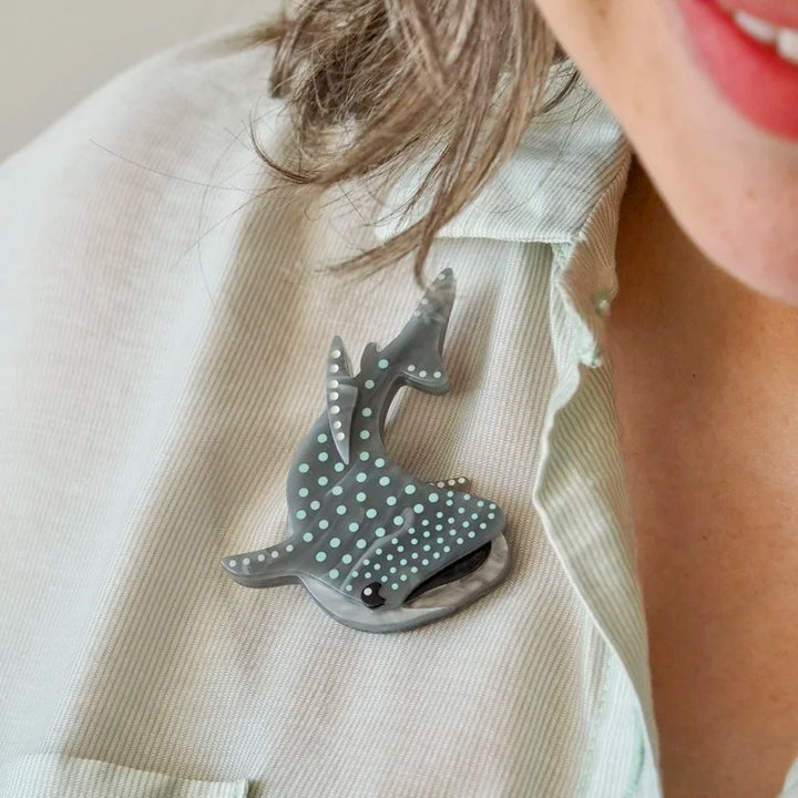 ERSTWILDER | BROOCHES | Whale Shark Brooch