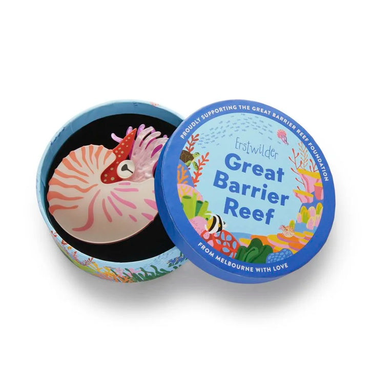 ERSTWILDER | BROOCHES | Chambered Nautilus Brooch