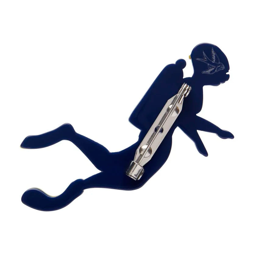 ERSTWILDER | BROOCHES | Diver Jamie Brooch