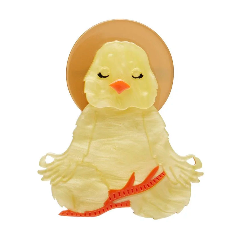 ERSTWILDER | BROOCHES | The Yoga Chick Brooch