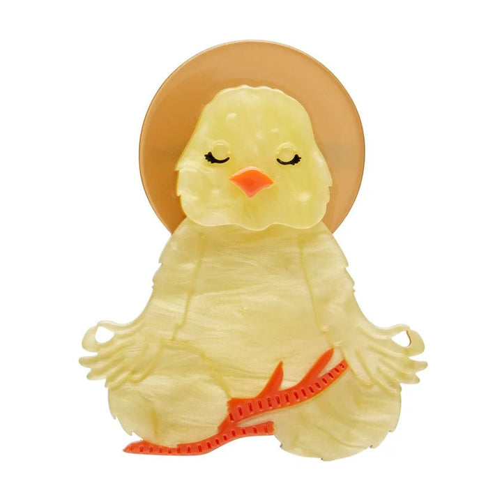 ERSTWILDER | BROOCHES | The Yoga Chick Brooch