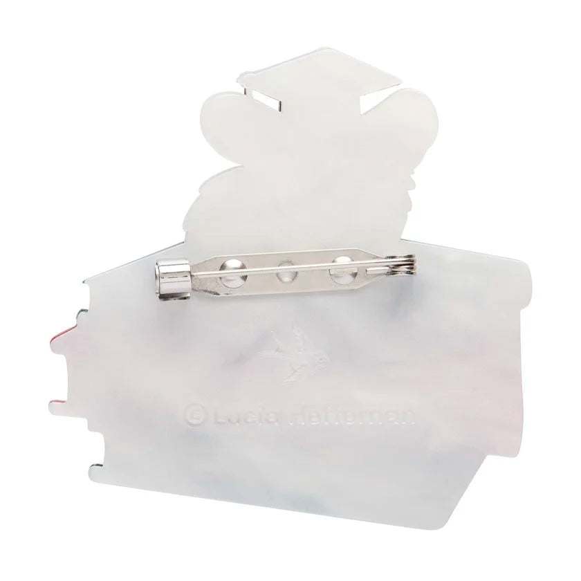 ERSTWILDER | BROOCHES | The Valedictorian Mouse Brooch
