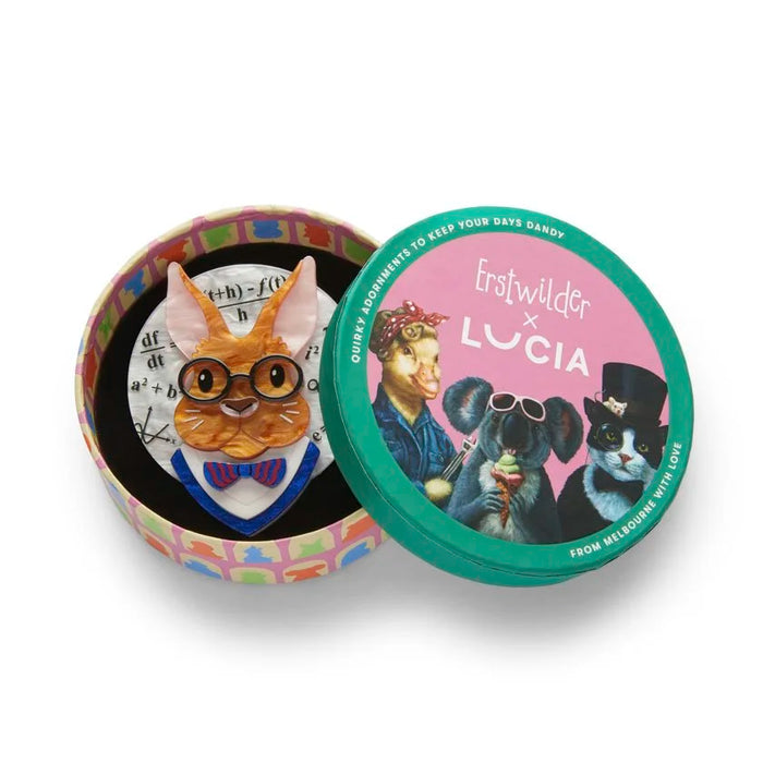 ERSTWILDER | BROOCHES | The Brightest Bunny Brooch
