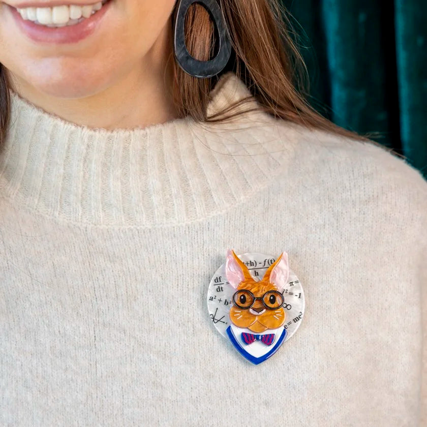 ERSTWILDER | BROOCHES | The Brightest Bunny Brooch