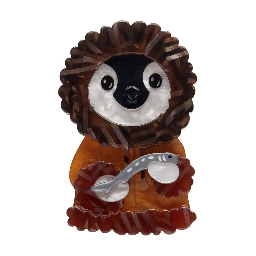 ERSTWILDER | BROOCHES | The Resourceful Penguin Brooch
