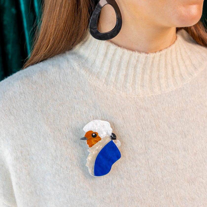 ERSTWILDER | BROOCHES | The Bureaucratic Bird Brooch