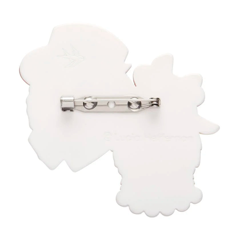 ERSTWILDER | BROOCHES | The Enamoured Alpacas Brooch