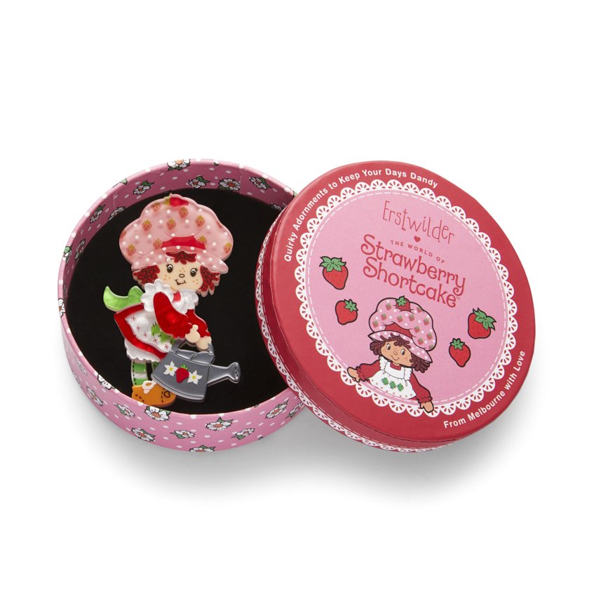 ERSTWILDER | BROOCHES | Strawberry Gardening Brooch