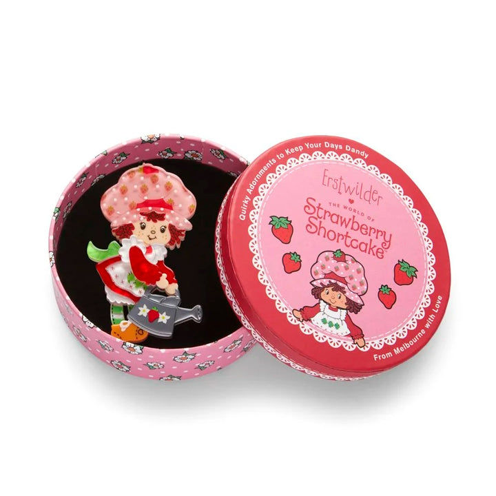 ERSTWILDER | BROOCHES | Strawberry Gardening Brooch