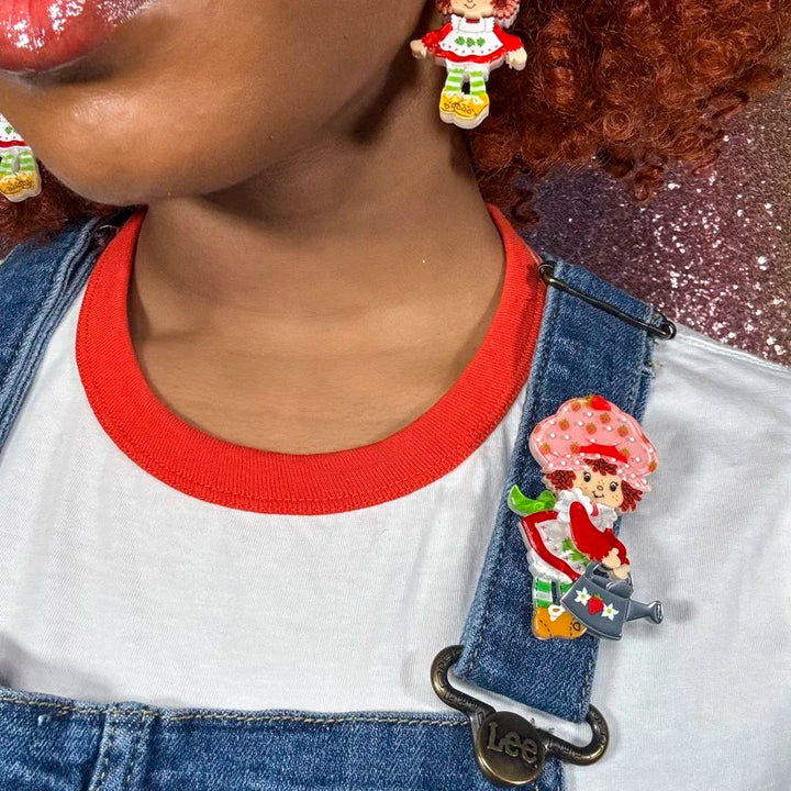 ERSTWILDER | BROOCHES | Strawberry Gardening Brooch