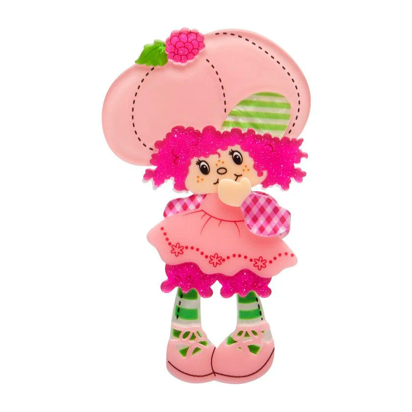 ERSTWILDER | BROOCHES | Raspberry Tart Brooch