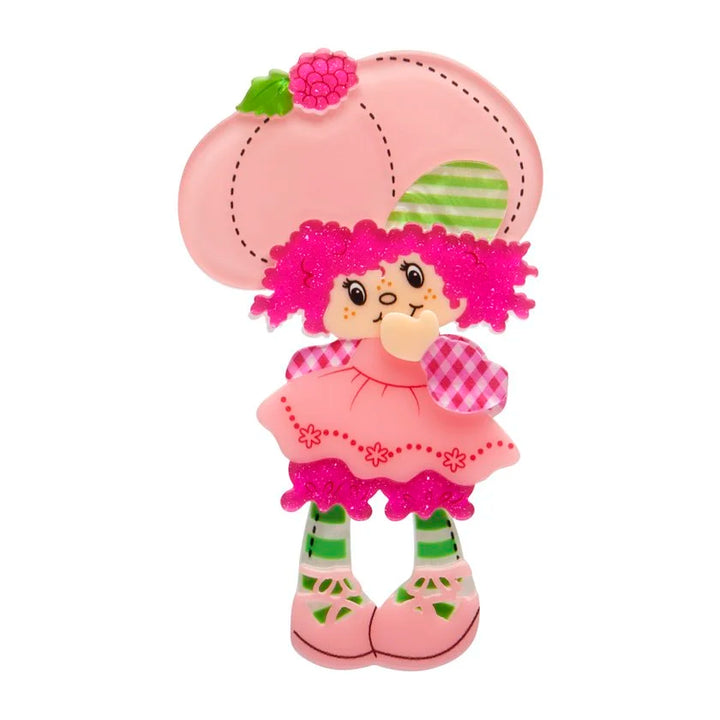 ERSTWILDER | BROOCHES | Raspberry Tart Brooch
