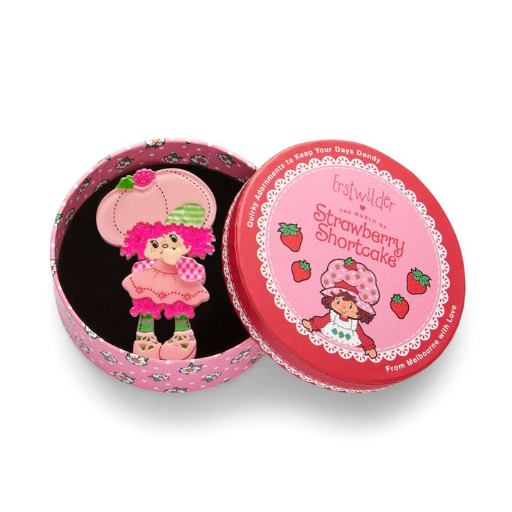 ERSTWILDER | BROOCHES | Raspberry Tart Brooch