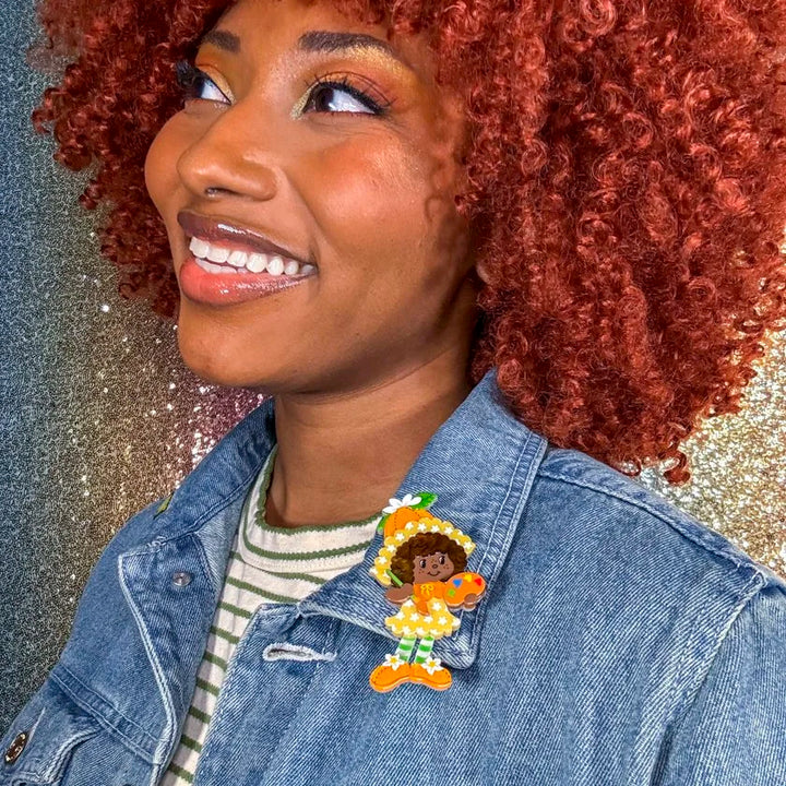 ERSTWILDER | BROOCHES | Orange Blossom Brooch