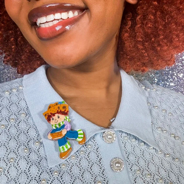 ERSTWILDER | BROOCHES | Huckleberry Pie Brooch