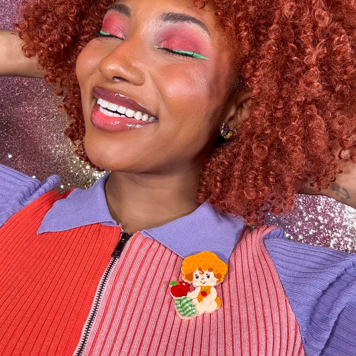 ERSTWILDER | BROOCHES | Apple Dumplin’ Brooch