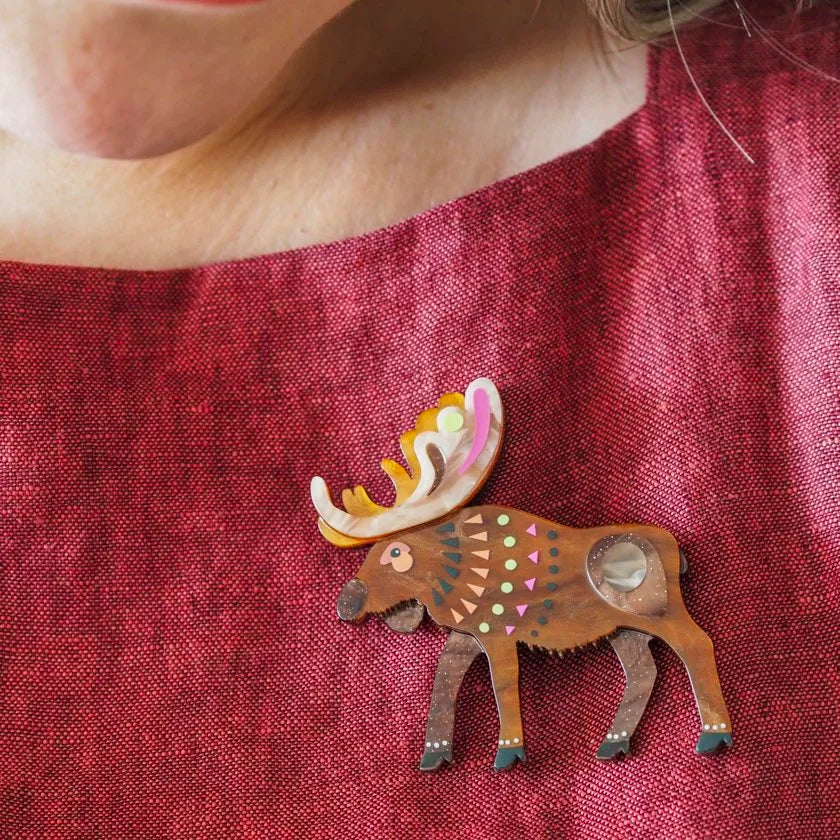 ERSTWILDER | BROOCHES | The Majestic Moose Brooch