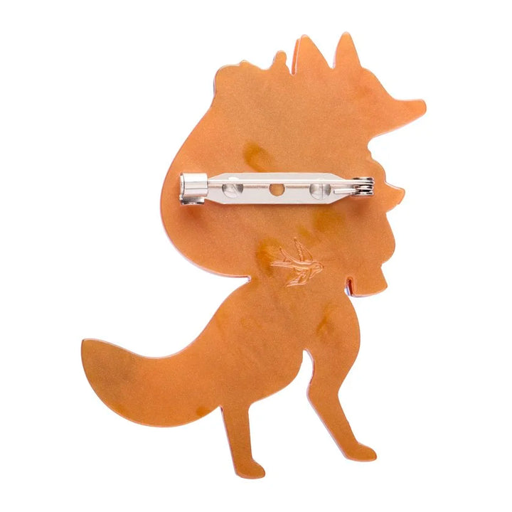 ERSTWILDER | CHRISTMAS BROOCHES | Freddy the Fox Brooch