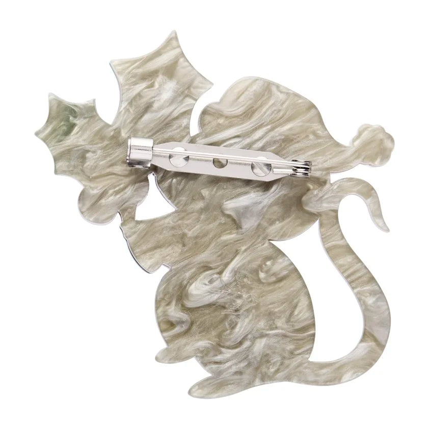 ERSTWILDER | CHRISTMAS BROOCHES |  Milly the Mouse Brooch