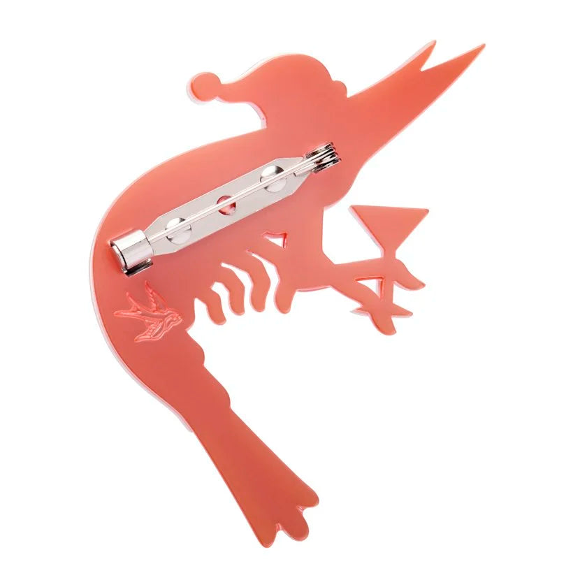 ERSTWILDER | CHRISTMAS BROOCHES | Pascal the Prawn