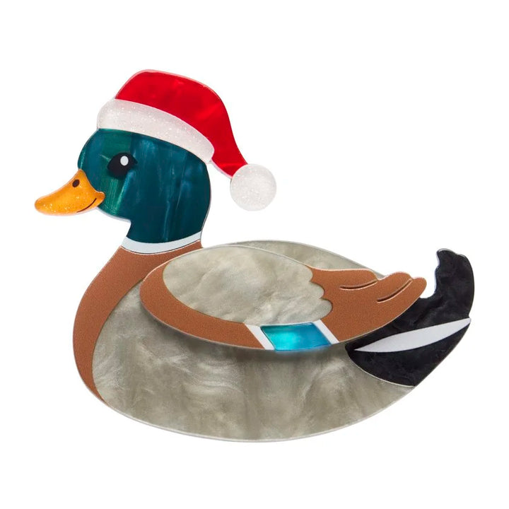 ERSTWILDER | CHRISTMAS BROOCHES | Daphne the Duck