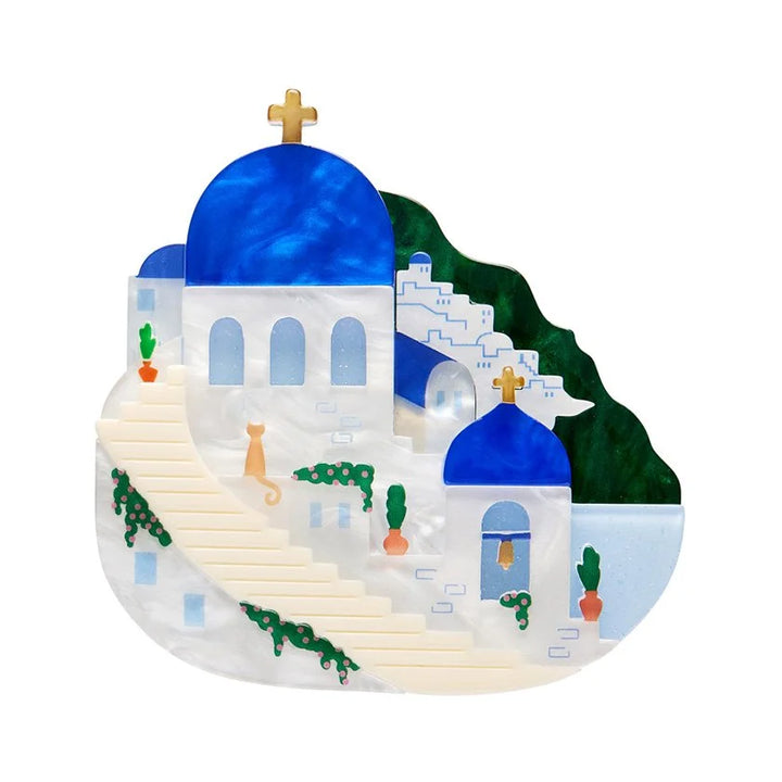 ERSTWILDER | BROOCHES | Santorini Sunsets Brooch