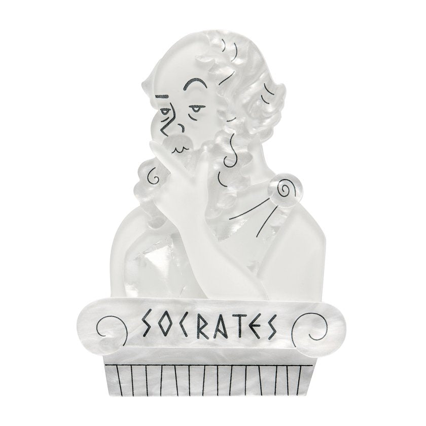 ERSTWILDER | BROOCHES | Socratic Method Brooch