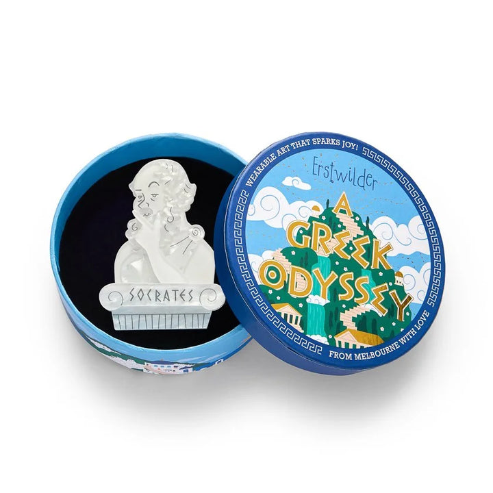 ERSTWILDER | BROOCHES | Socratic Method Brooch