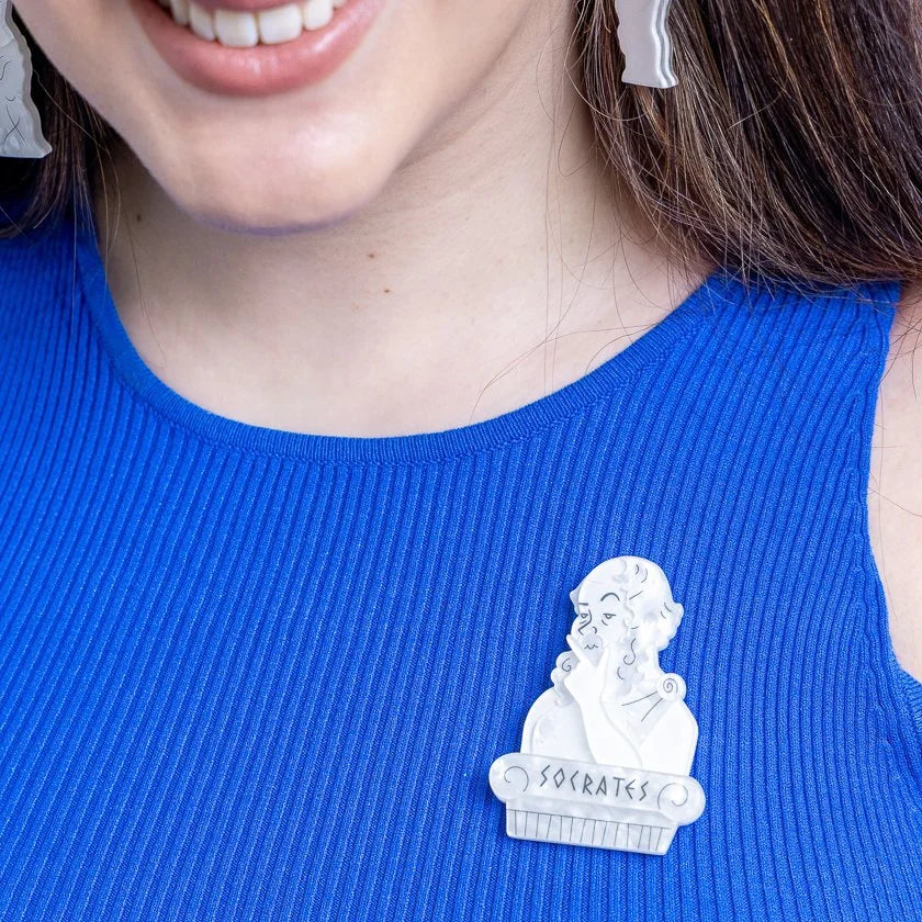 ERSTWILDER | BROOCHES | Socratic Method Brooch