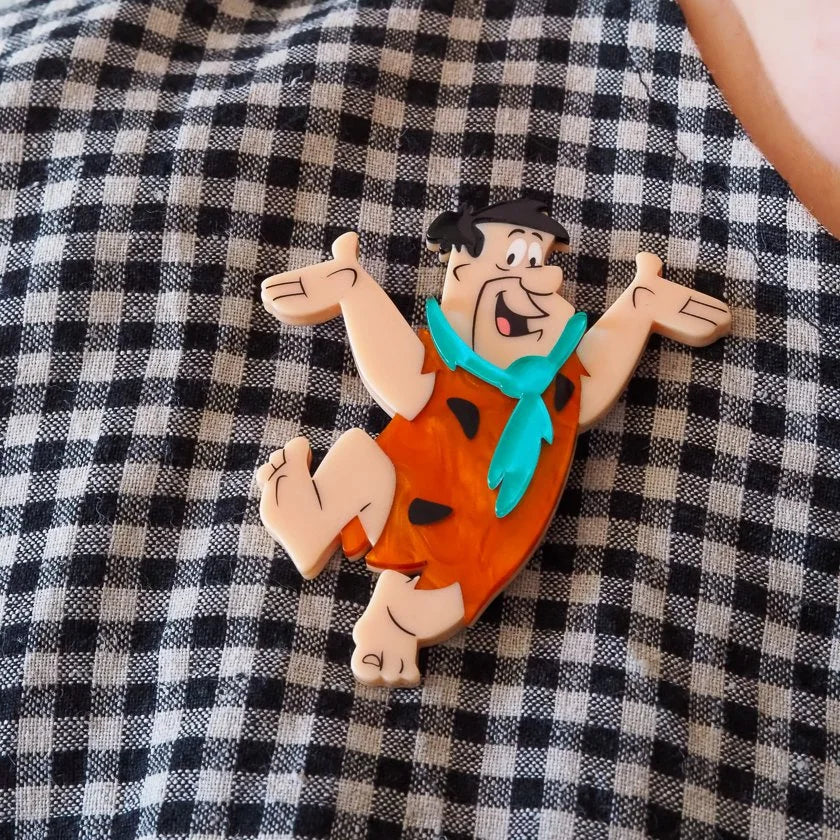 ERSTWILDER | BROOCHES | Fred Flintstone Brooch