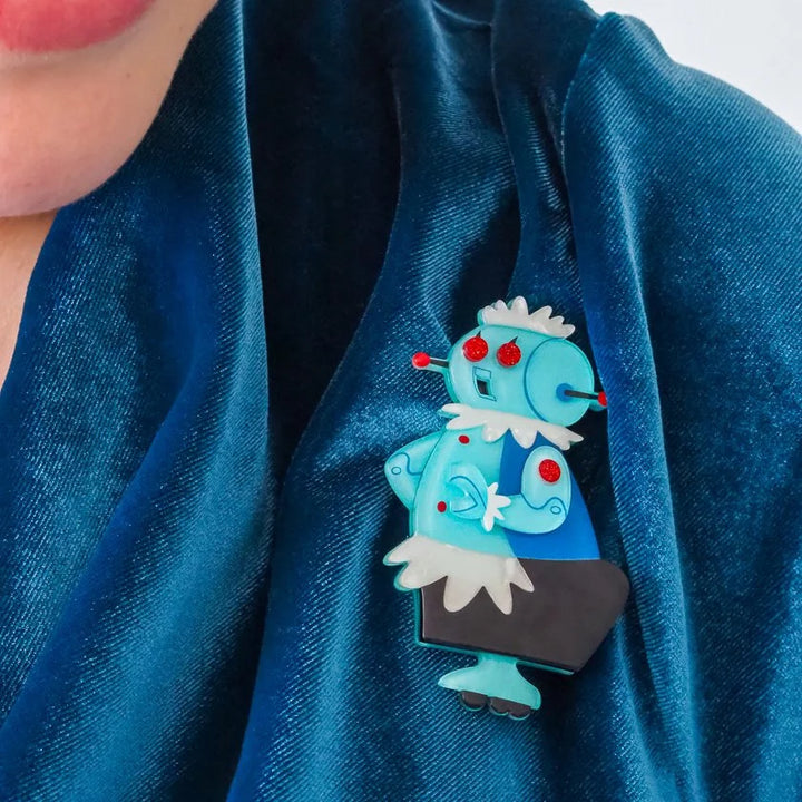 ERSTWILDER | BROOCHES | Rosie the Robot Brooch