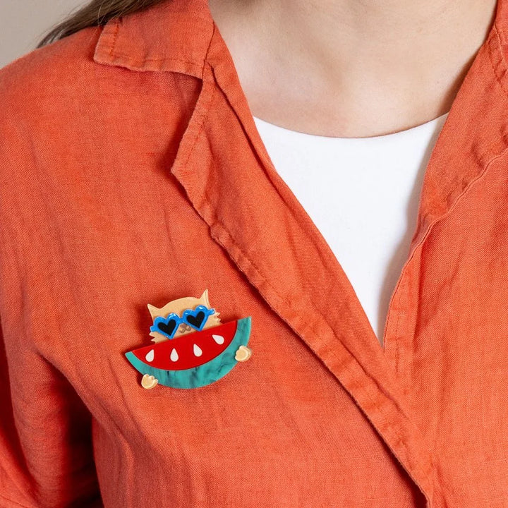 ERSTWILDER | BROOCHES | Sunnies &amp; Seeds Brooch