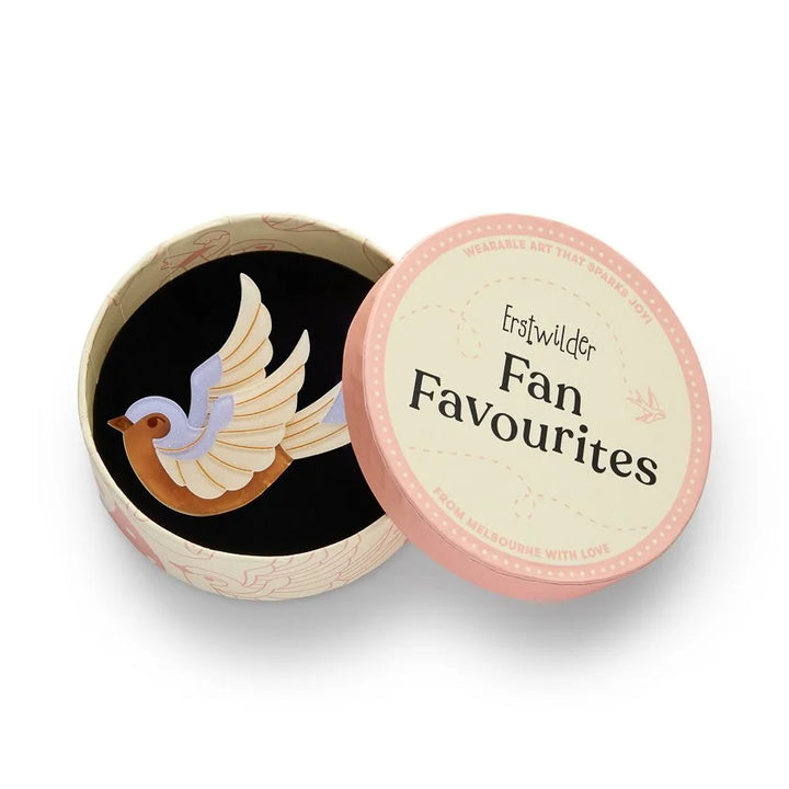 ERSTWILDER | BROOCHES | Fancie Jo Sparrow Brooch