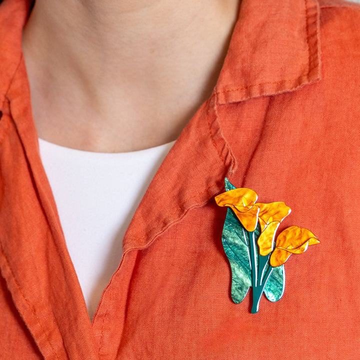 ERSTWILDER | BROOCHES | Beauty Blooms Brooch